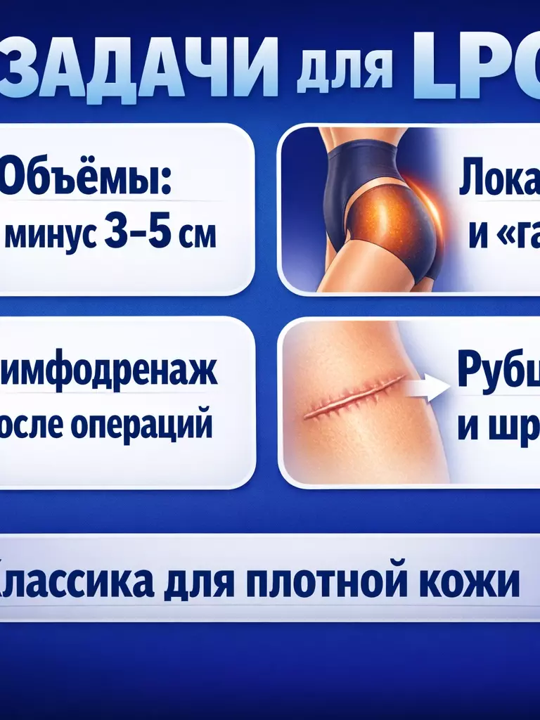 Аппаратные процедуры против целлюлита и отёков у женщин