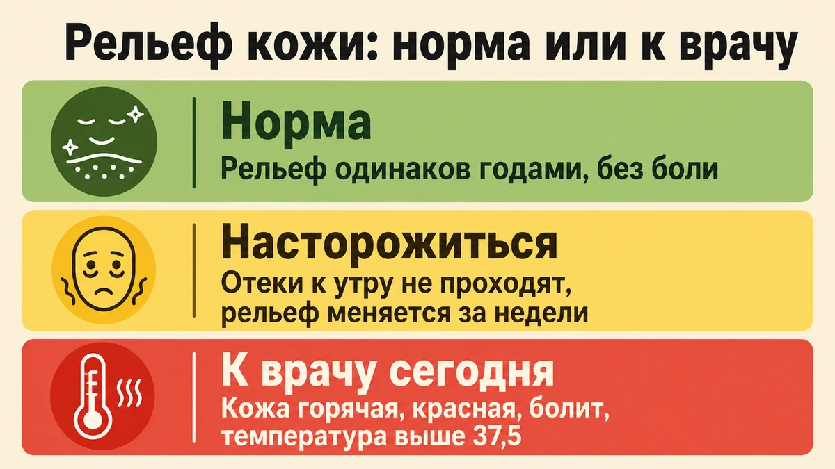 Памятка: какие реакции кожи при целлюлите — норма, а какие — повод обратиться к врачу